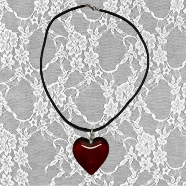 Red Heart Necklace