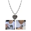 Retro Heart Necklace