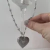 Retro Heart Necklace